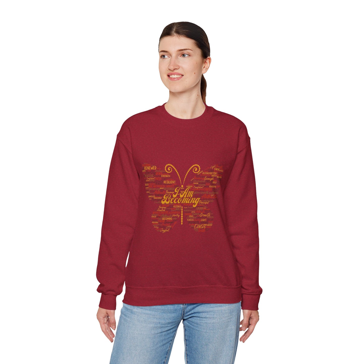 "I am Becoming" Signature Empowerment Sweatshirt - Women Inspiration