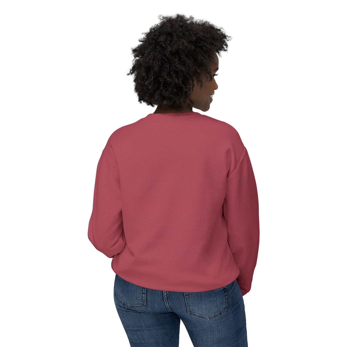 Crewneck Sweatshirt — "By Her Authentic Voice"