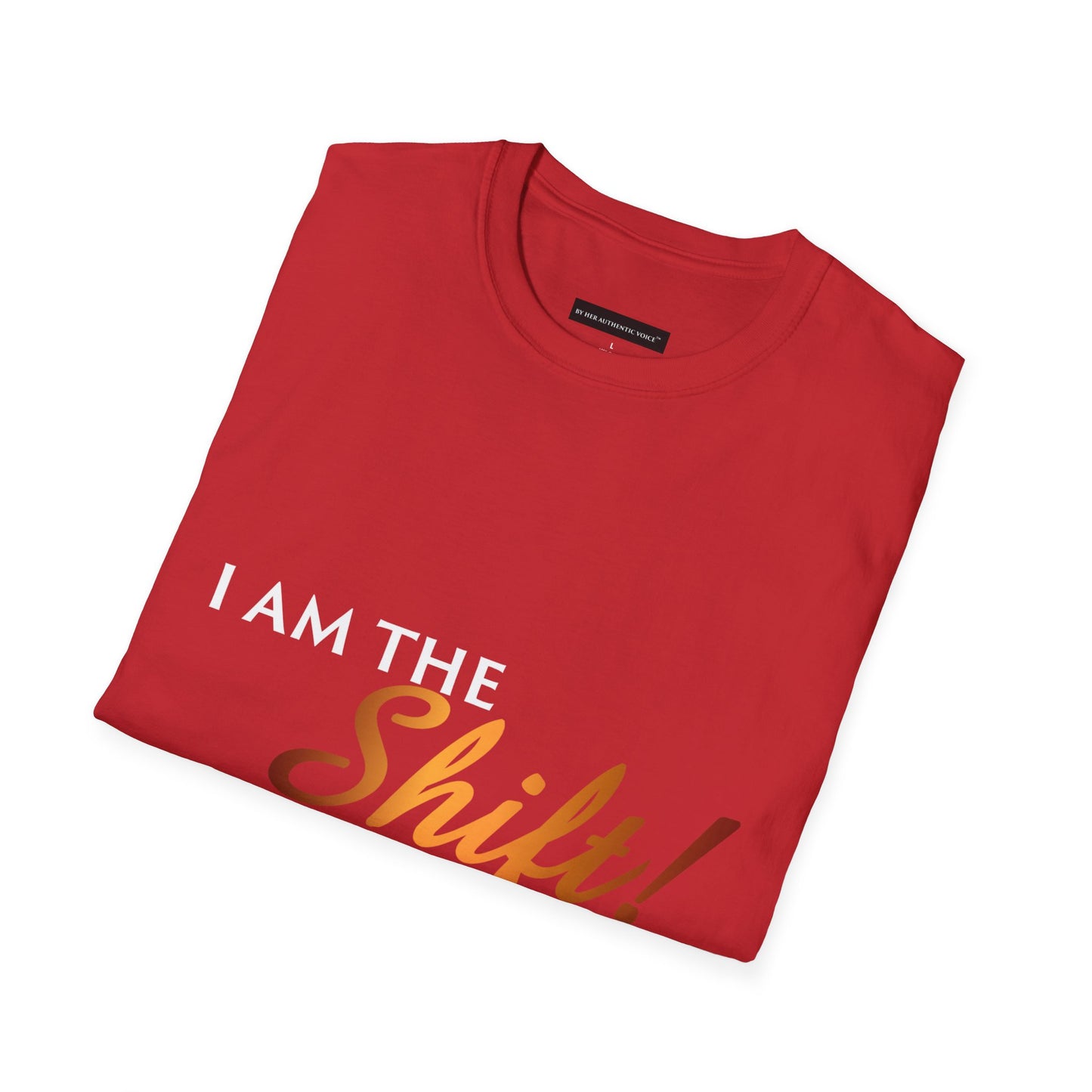 "I Am The Shift!" Signature Inspirational Christian Joshua 1:3 Faith Tee