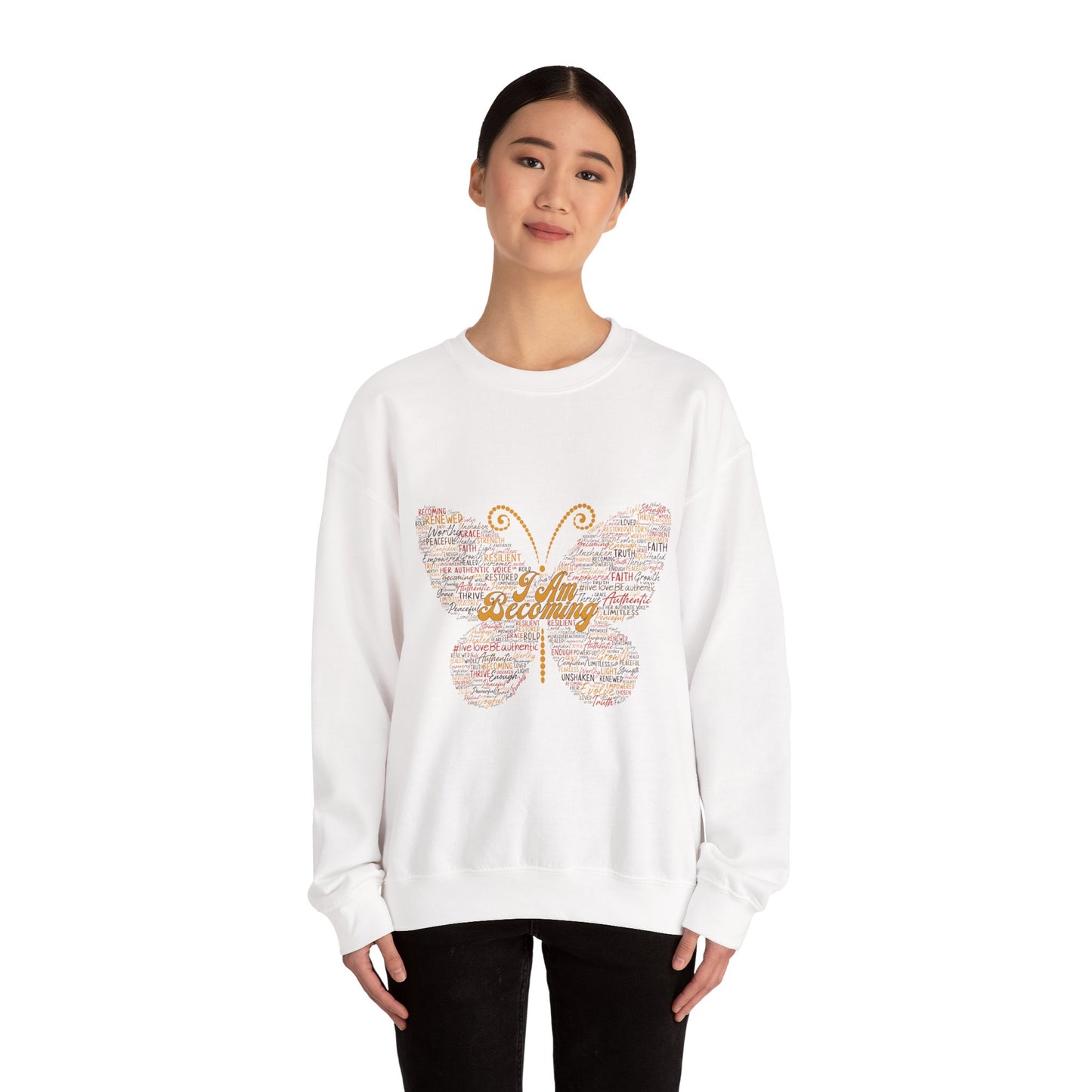 "I am Becoming" Signature Empowerment Sweatshirt - Women Inspiration