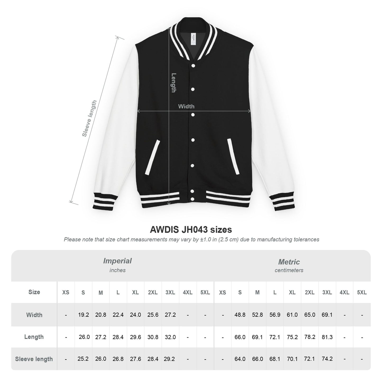 Letterman Jacket — "Called. Chosen. Confident." Empowerment Varsity Jacket