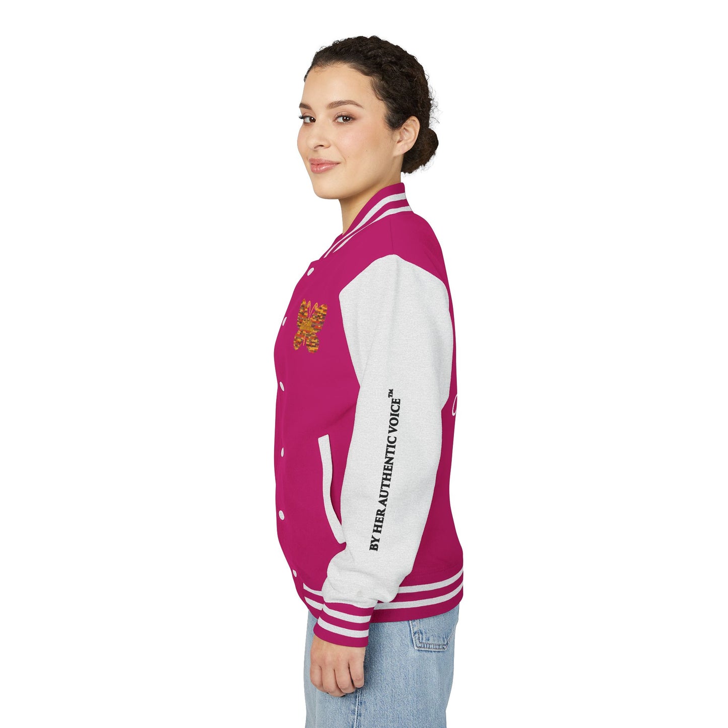 Letterman Jacket — "Called. Chosen. Confident." Empowerment Varsity Jacket