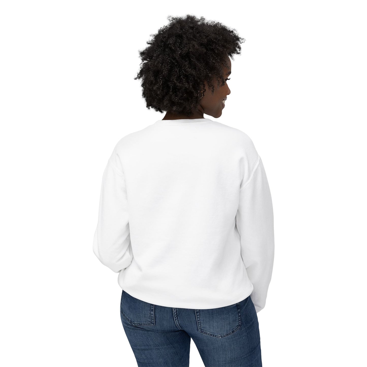 Crewneck Sweatshirt — "By Her Authentic Voice"