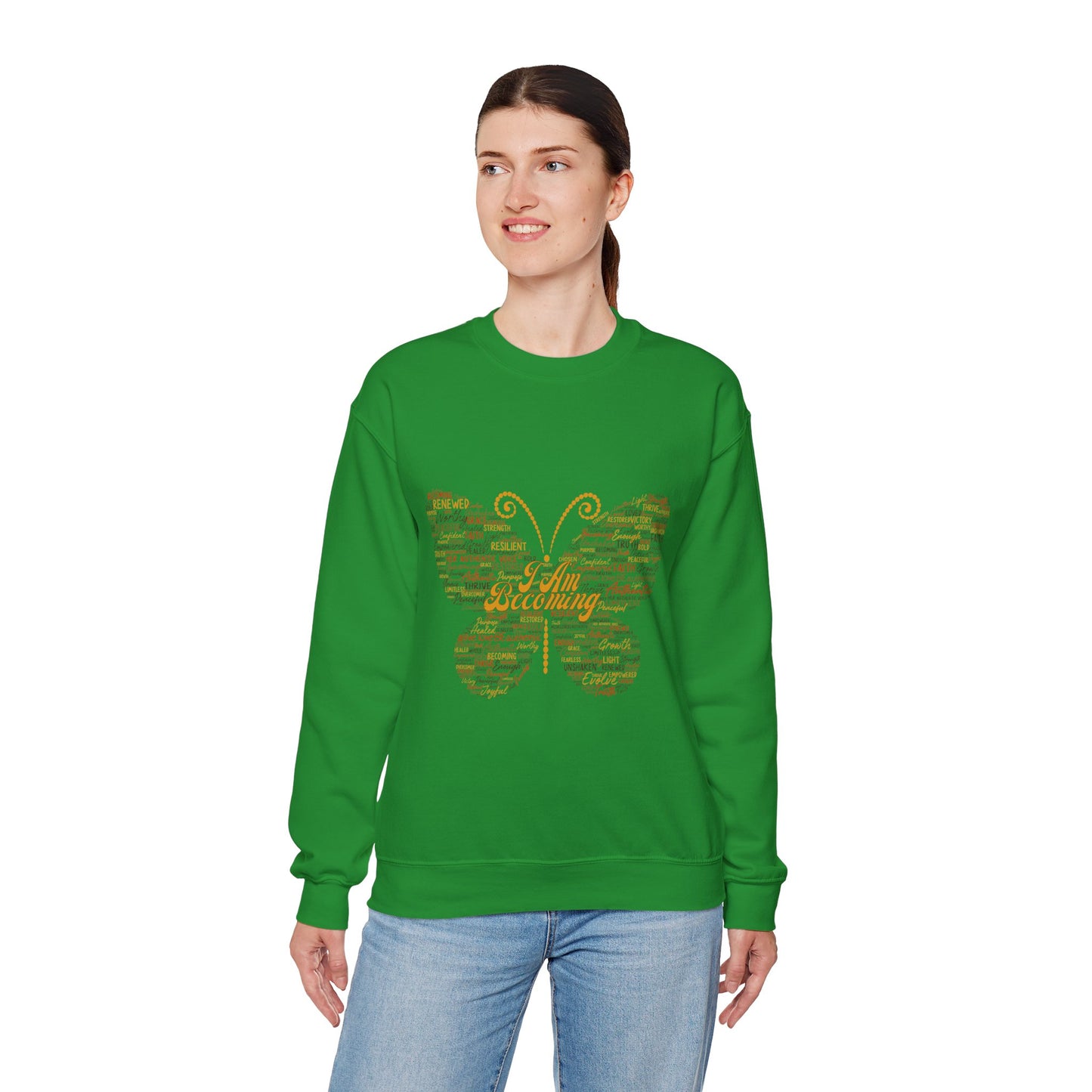 "I am Becoming" Signature Empowerment Sweatshirt - Women Inspiration