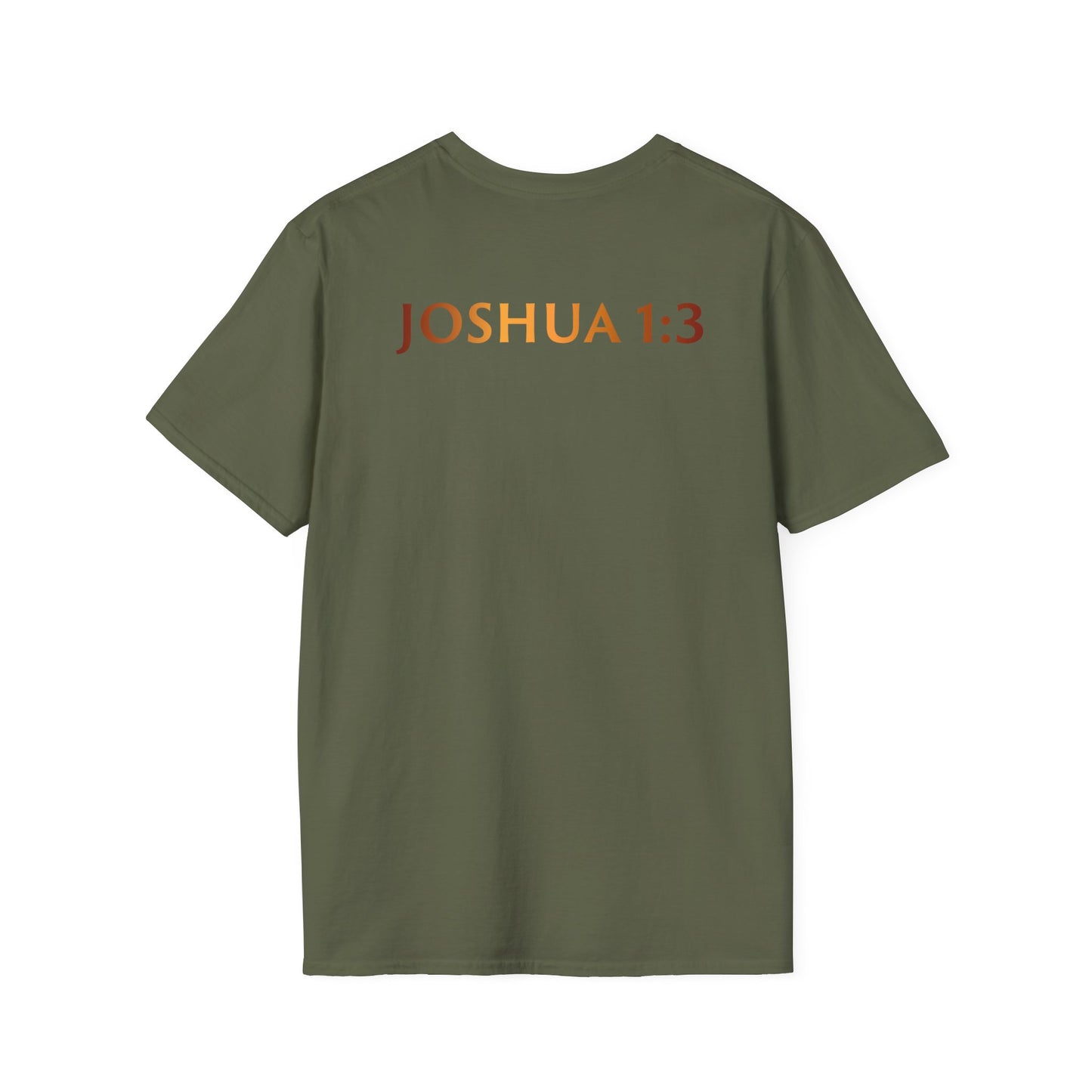 "I Am The Shift!" Signature Inspirational Christian Joshua 1:3 Faith Tee