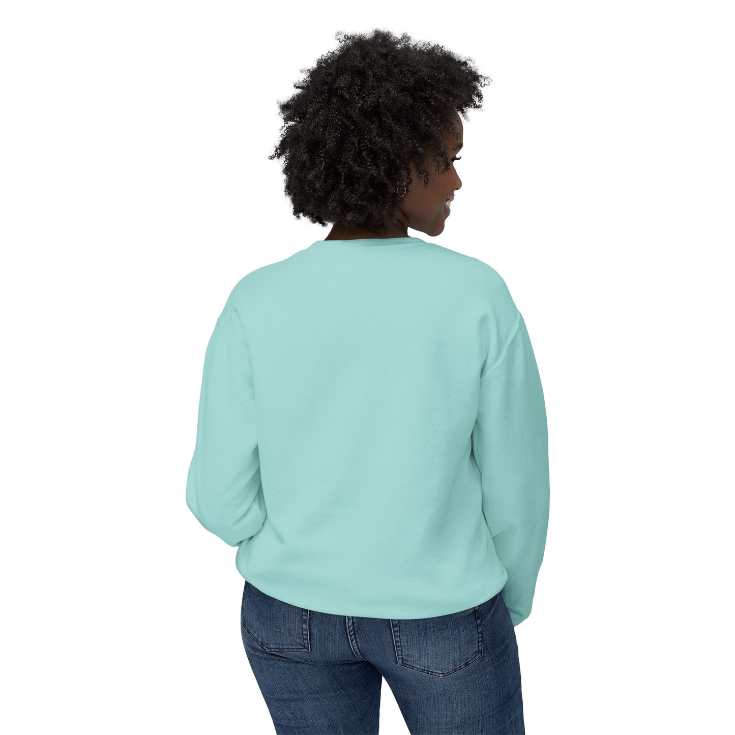 Crewneck Sweatshirt — "By Her Authentic Voice"