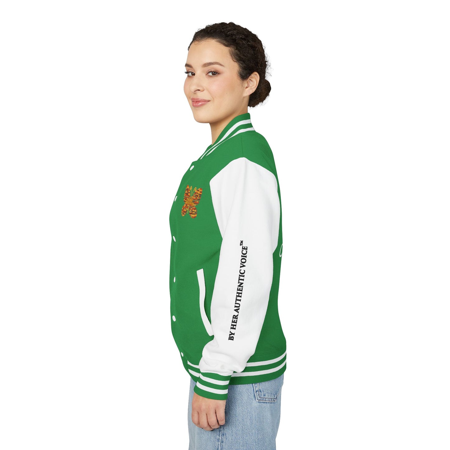 Letterman Jacket — "Called. Chosen. Confident." Empowerment Varsity Jacket