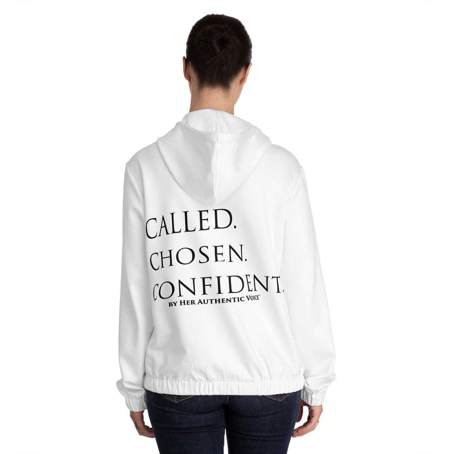 Called. Chosen. Confident. Women’s Full-Zip Hoodie