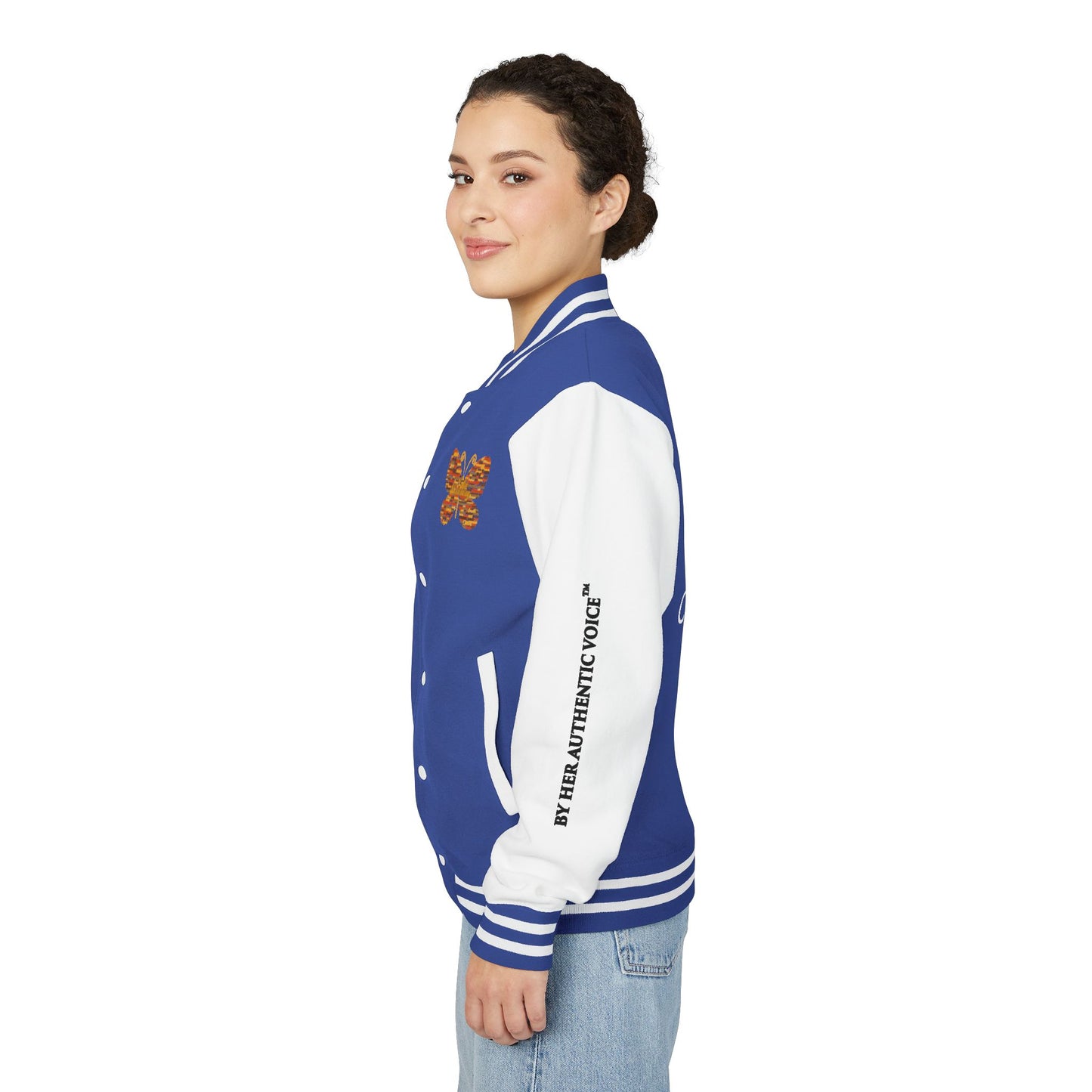 Letterman Jacket — "Called. Chosen. Confident." Empowerment Varsity Jacket
