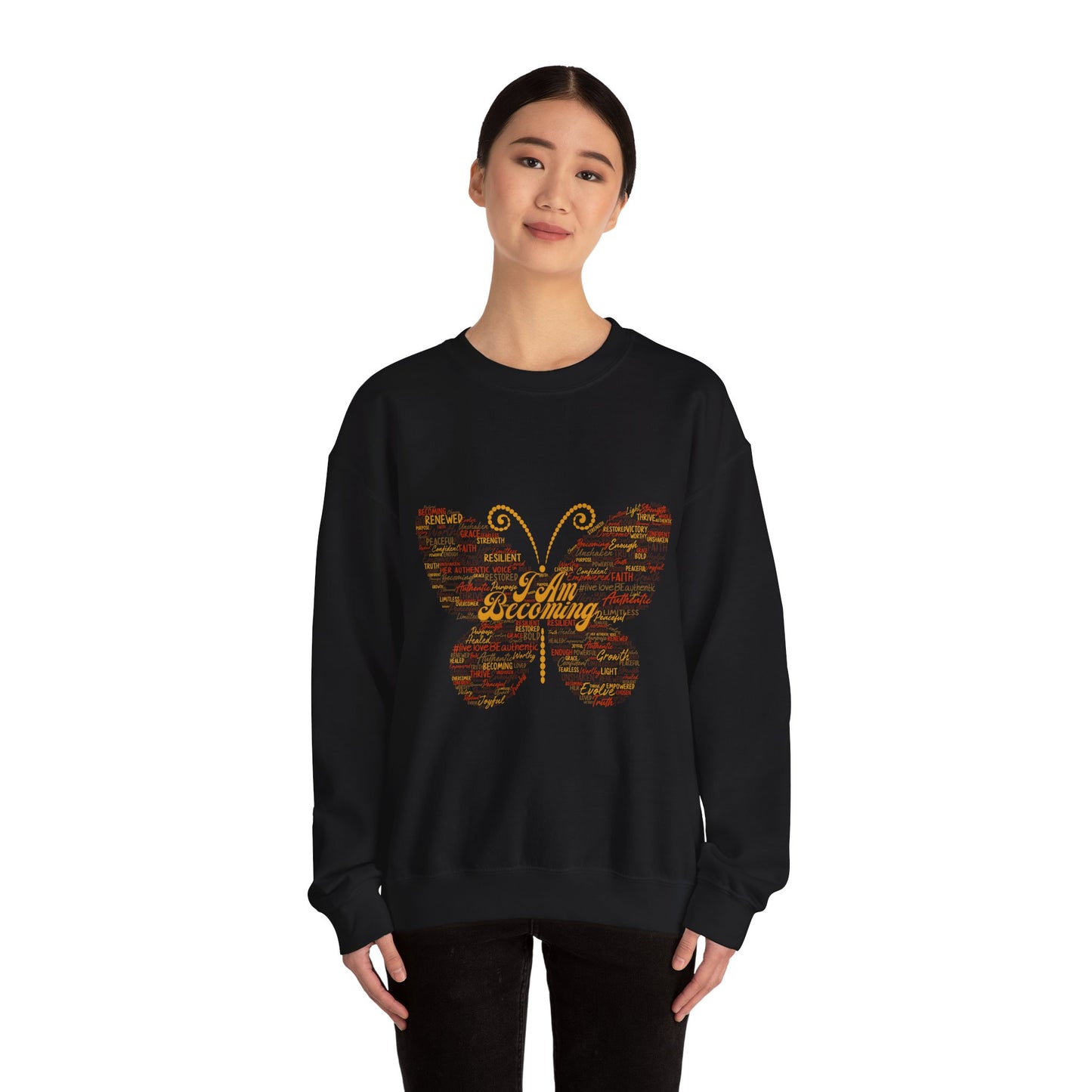 "I am Becoming" Signature Empowerment Sweatshirt - Women Inspiration