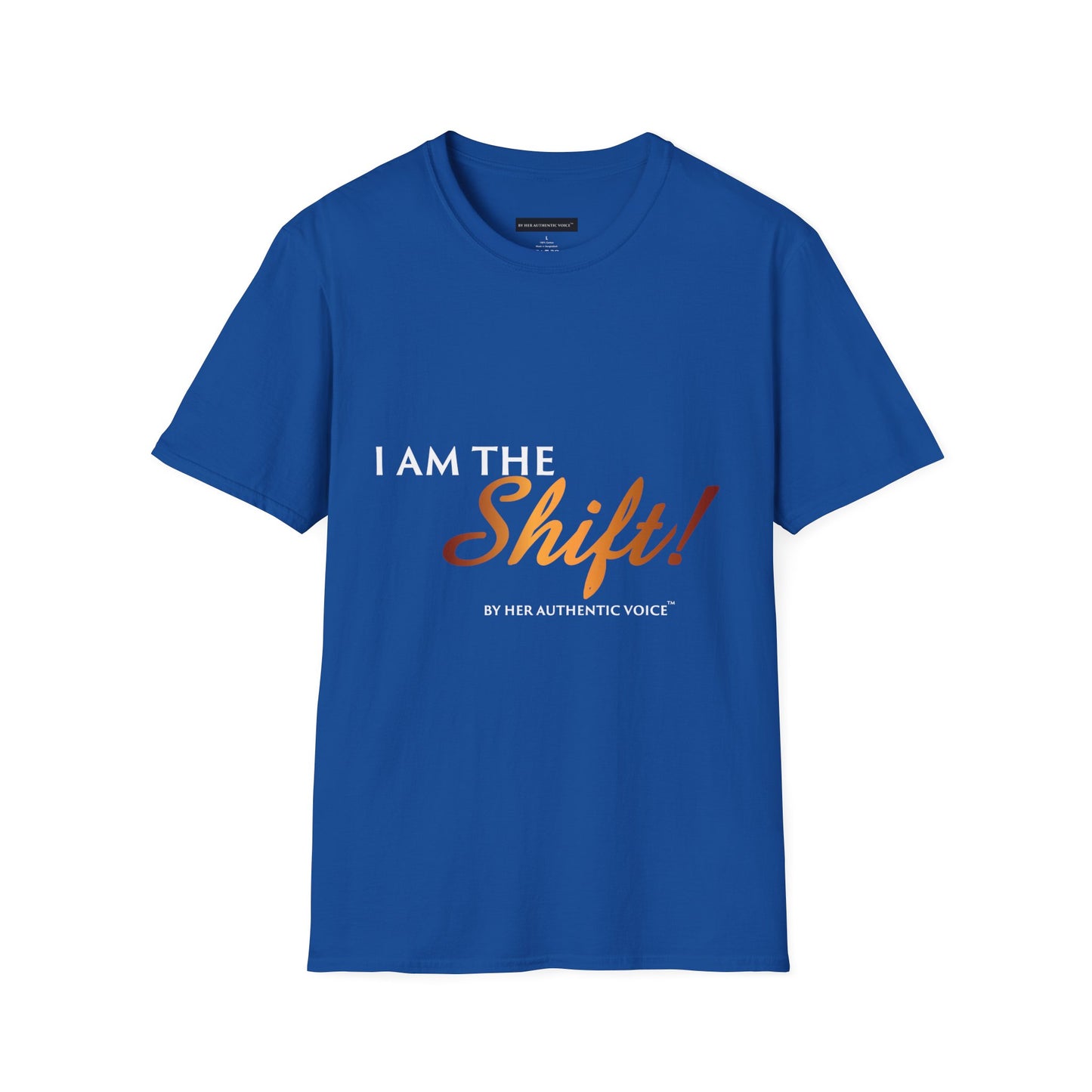 "I Am The Shift!" Signature Inspirational Christian Joshua 1:3 Faith Tee