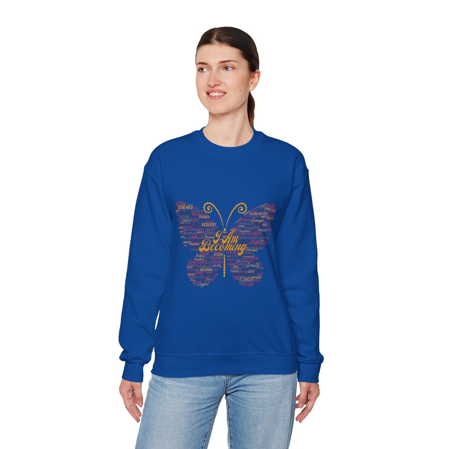 "I am Becoming" Signature Empowerment Sweatshirt - Women Inspiration