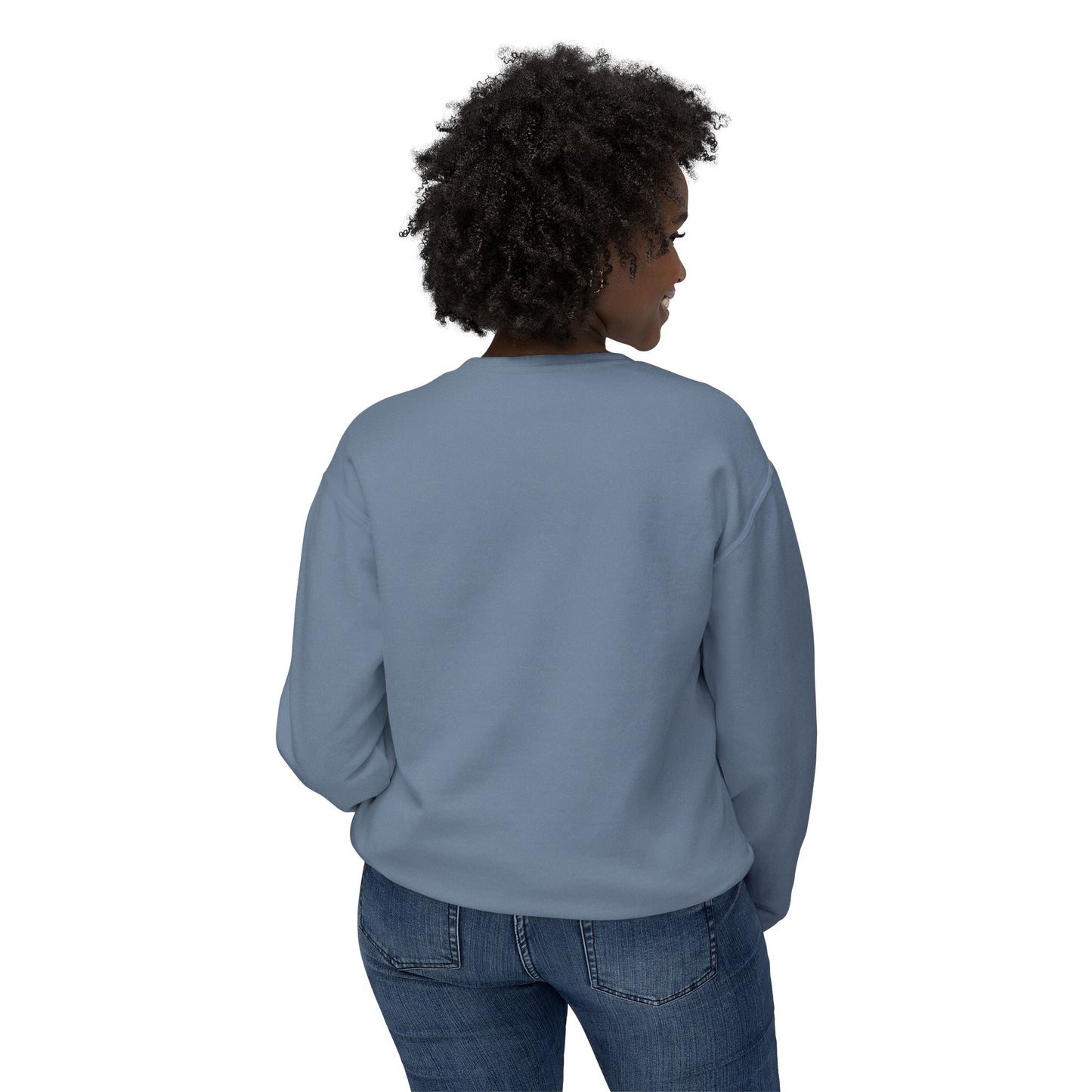 Crewneck Sweatshirt — "By Her Authentic Voice"