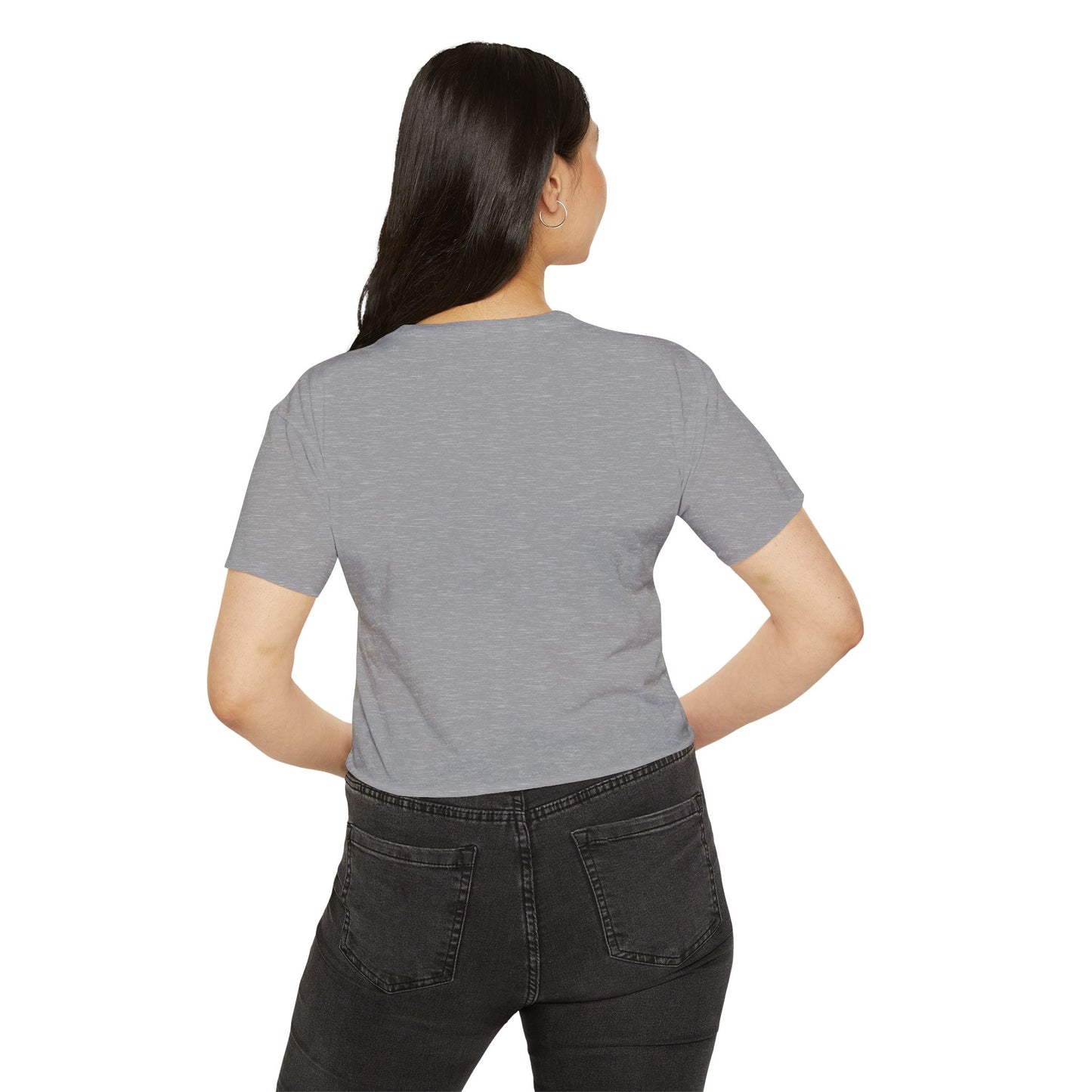 Crop Top — "Called, Chosen, Confident" Inspirational Festival Crop Tee