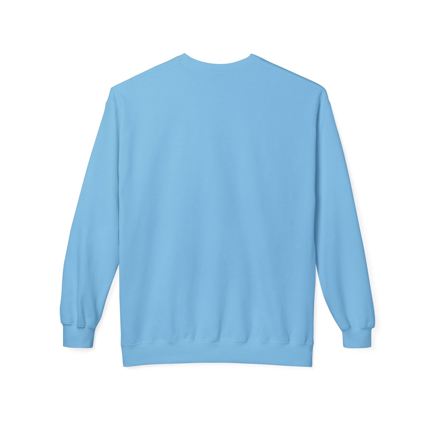 Signature Crewneck Sweatshirt — "By Her Authentic Voice" Minimal Logo