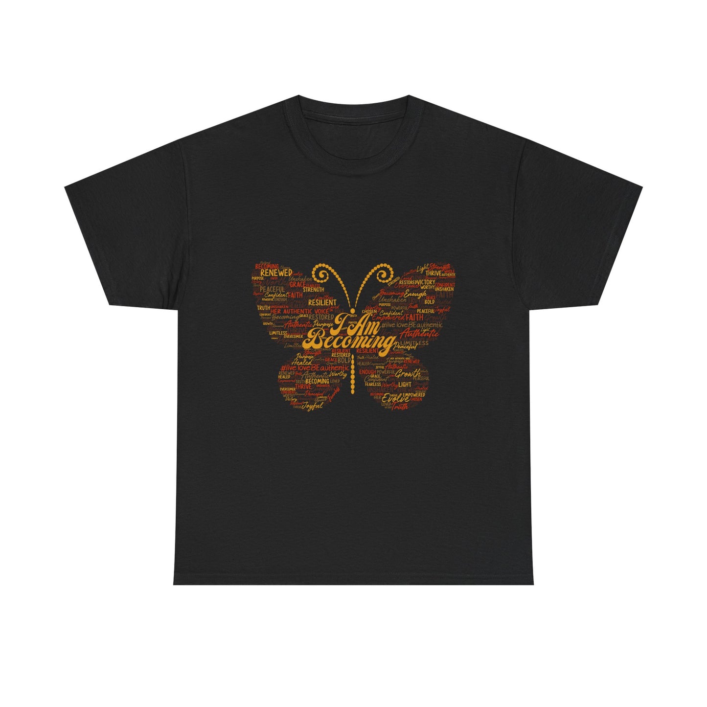 "I am Becoming" Signature Butterfly Crew Neck Tee