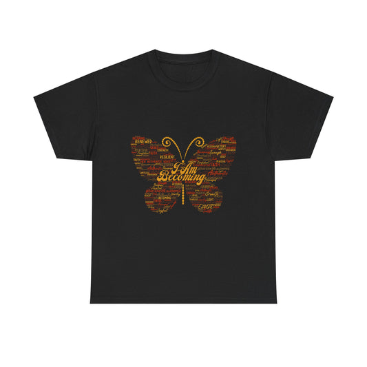 "I am Becoming" Signature Butterfly Crew Neck Tee