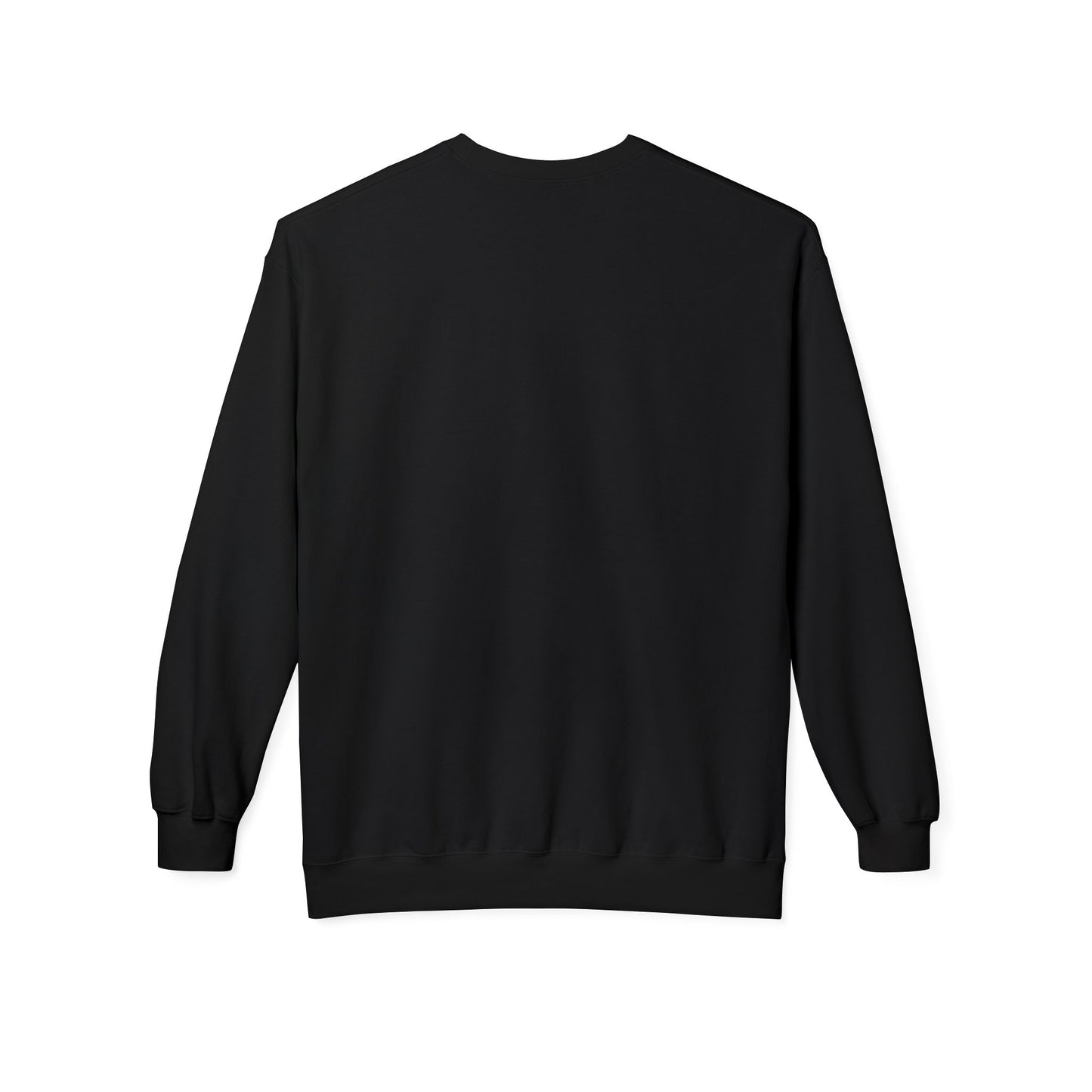 Signature Crewneck Sweatshirt — "By Her Authentic Voice" Minimal Logo