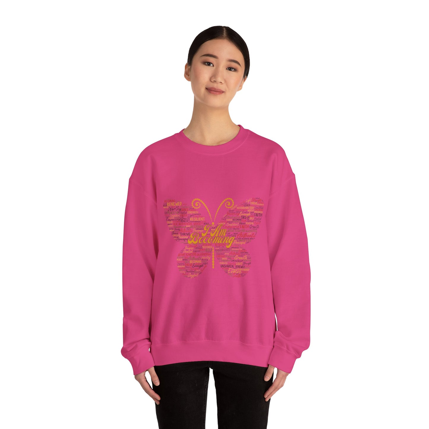"I am Becoming" Signature Empowerment Sweatshirt - Women Inspiration