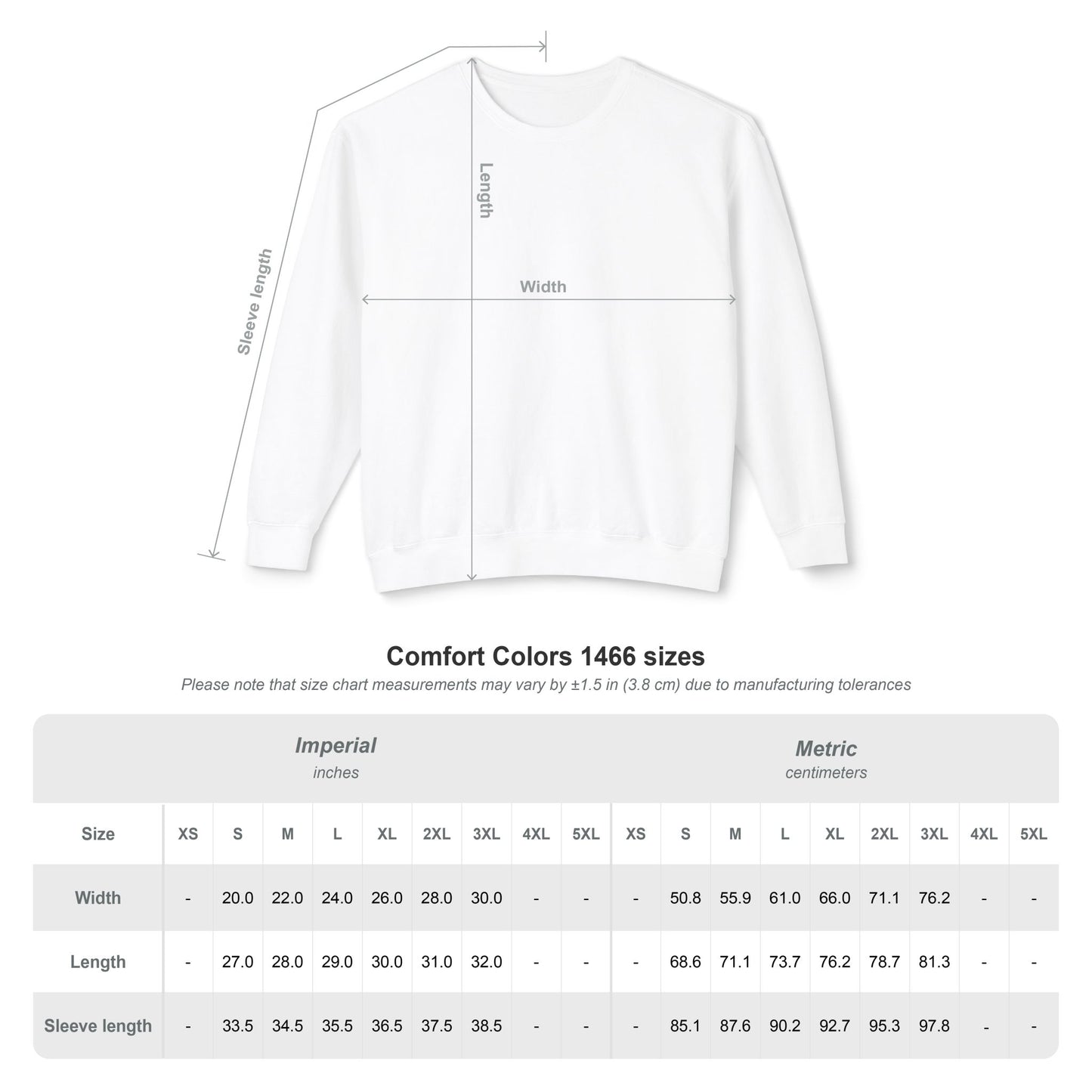 Crewneck Sweatshirt — "By Her Authentic Voice"