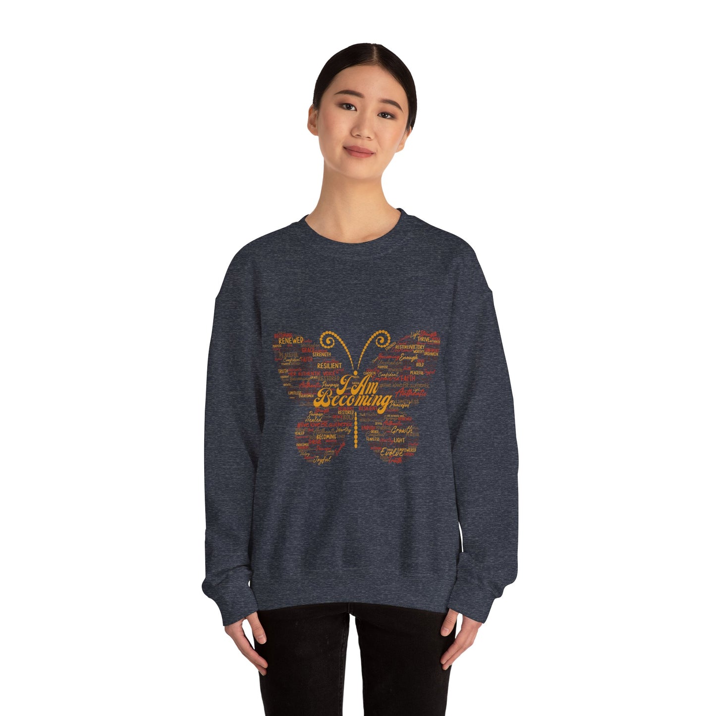 "I am Becoming" Signature Empowerment Sweatshirt - Women Inspiration