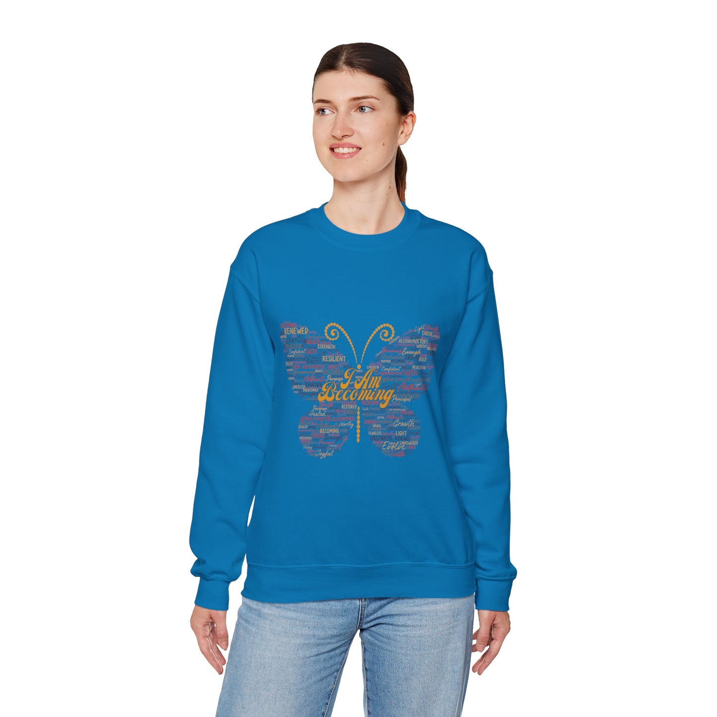 "I am Becoming" Signature Empowerment Sweatshirt - Women Inspiration