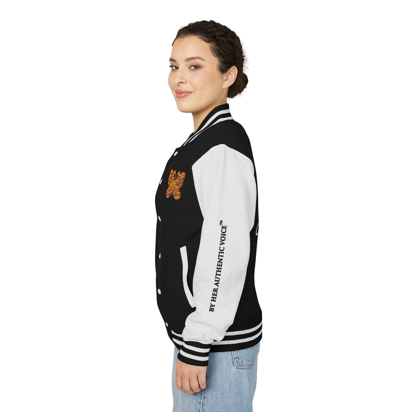 Letterman Jacket — "Called. Chosen. Confident." Empowerment Varsity Jacket