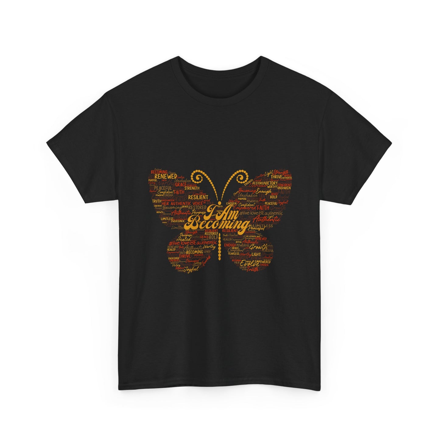"I am Becoming" Signature Butterfly Crew Neck Tee