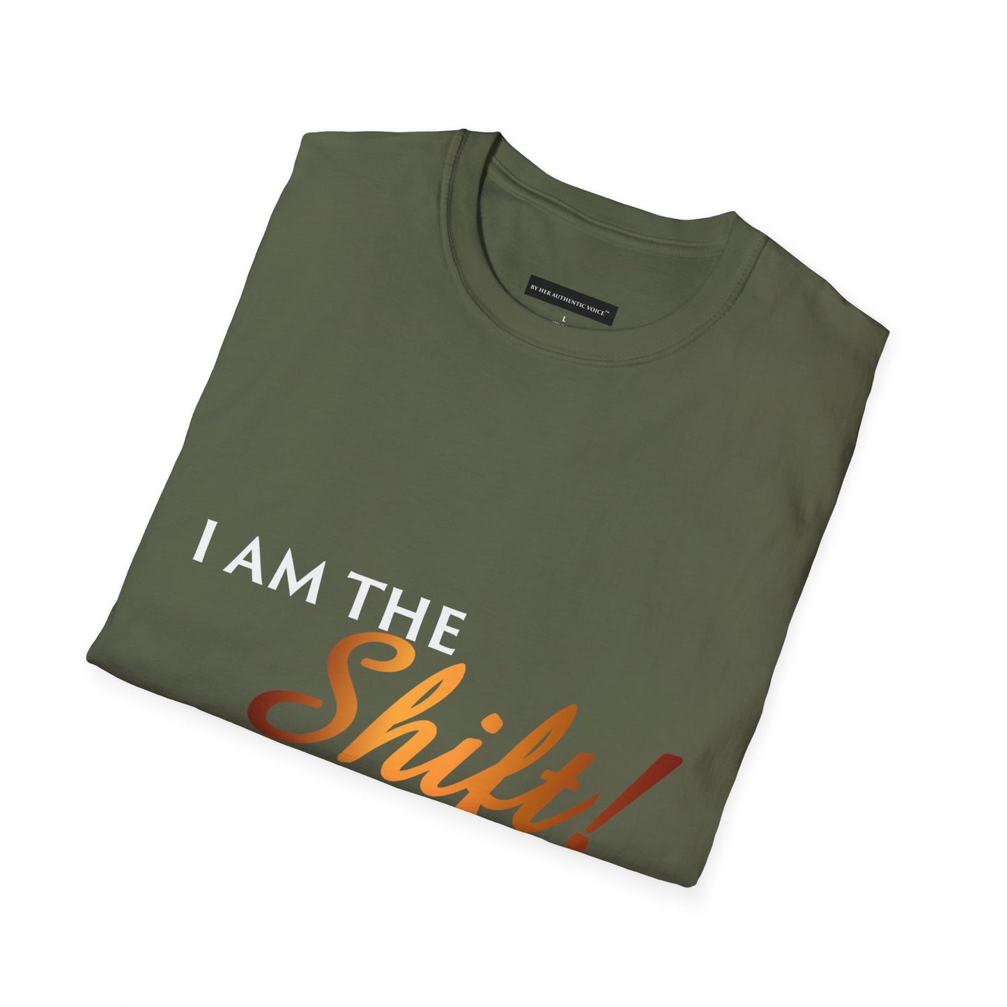 "I Am The Shift!" Signature Inspirational Christian Joshua 1:3 Faith Tee