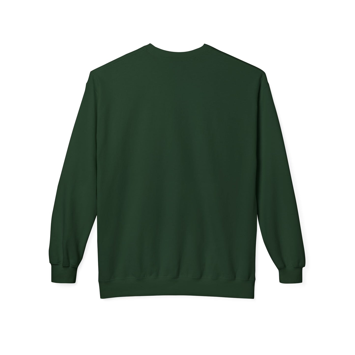 Signature Crewneck Sweatshirt — "By Her Authentic Voice" Minimal Logo