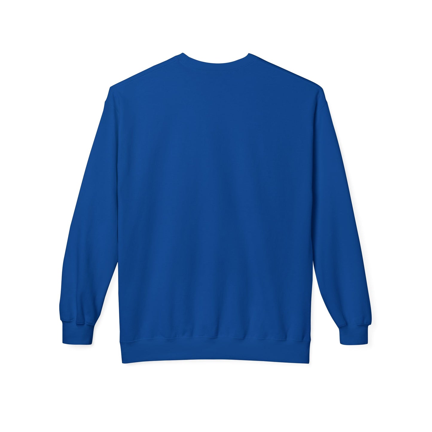 Signature Crewneck Sweatshirt — "By Her Authentic Voice" Minimal Logo
