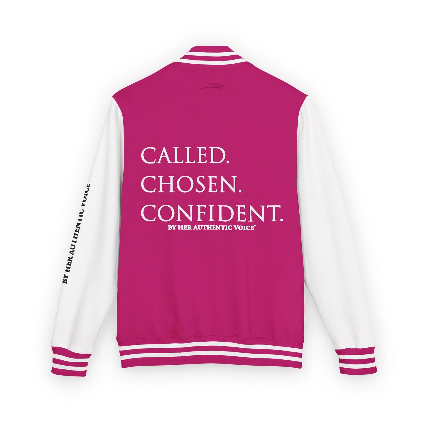 Letterman Jacket — "Called. Chosen. Confident." Empowerment Varsity Jacket