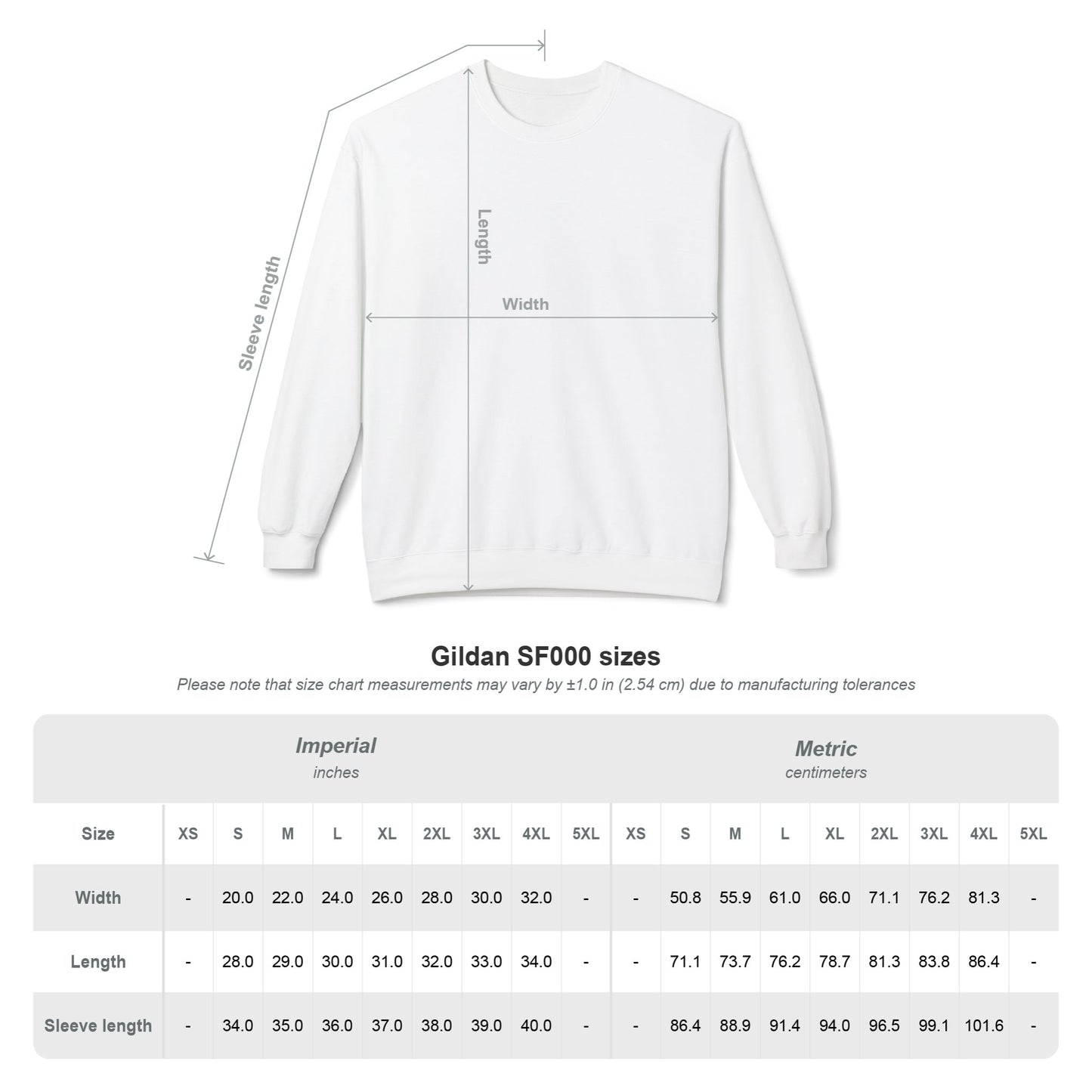 Signature Crewneck Sweatshirt — "By Her Authentic Voice" Minimal Logo