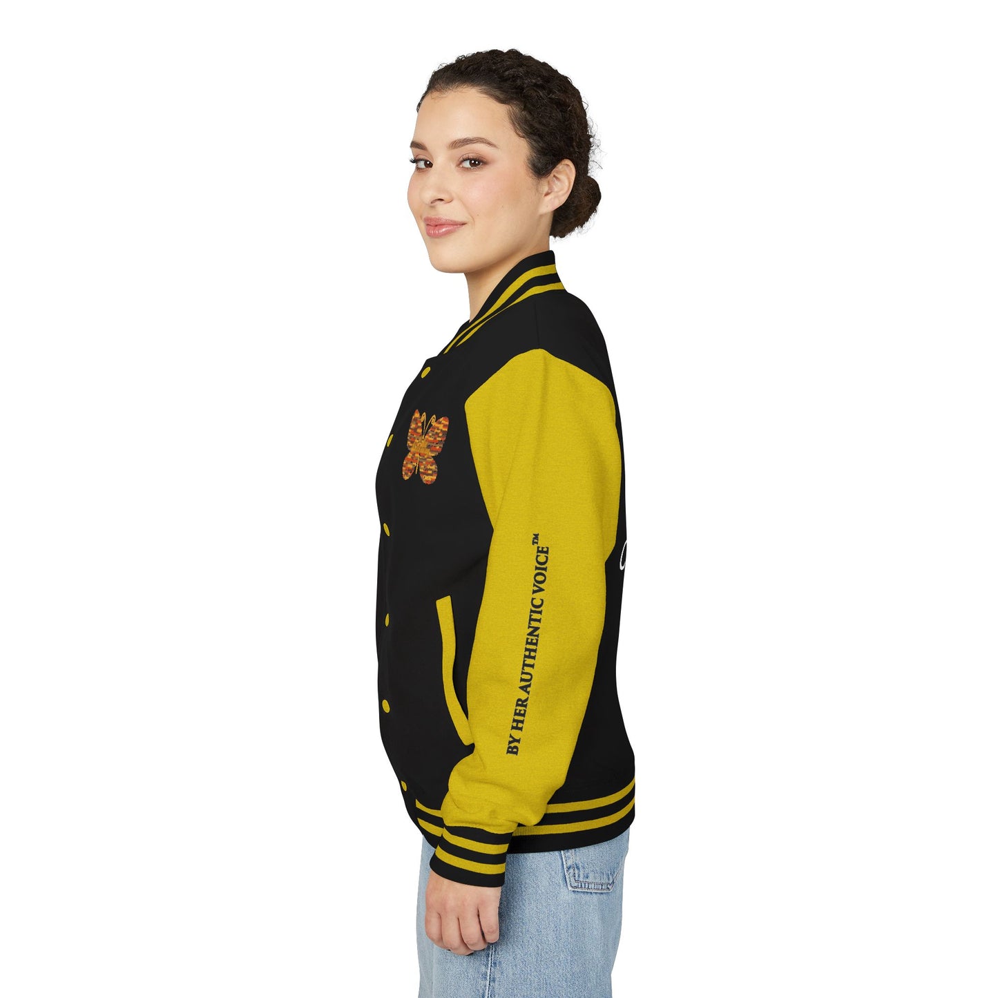 Letterman Jacket — "Called. Chosen. Confident." Empowerment Varsity Jacket