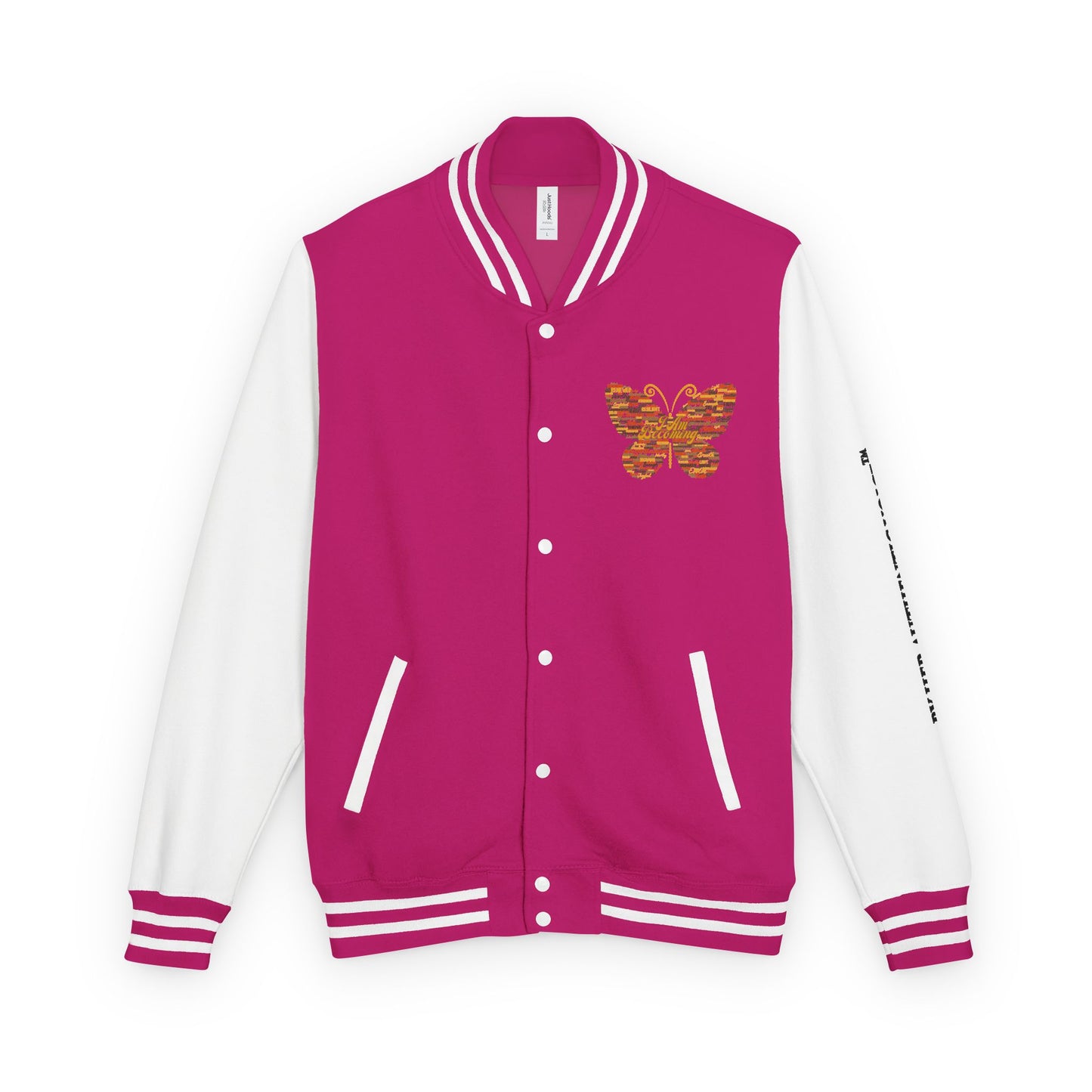 Letterman Jacket — "Called. Chosen. Confident." Empowerment Varsity Jacket