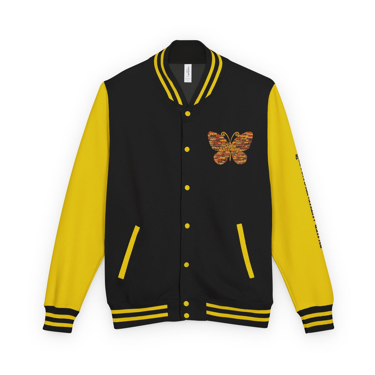 Letterman Jacket — "Called. Chosen. Confident." Empowerment Varsity Jacket