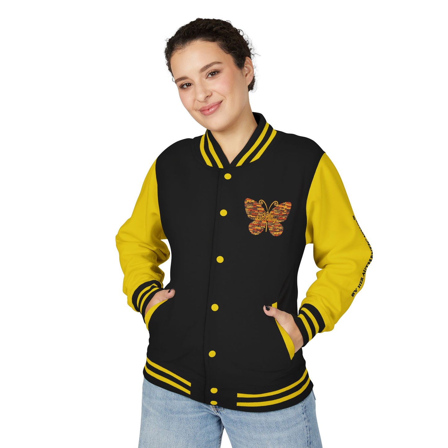 Letterman Jacket — "Called. Chosen. Confident." Empowerment Varsity Jacket