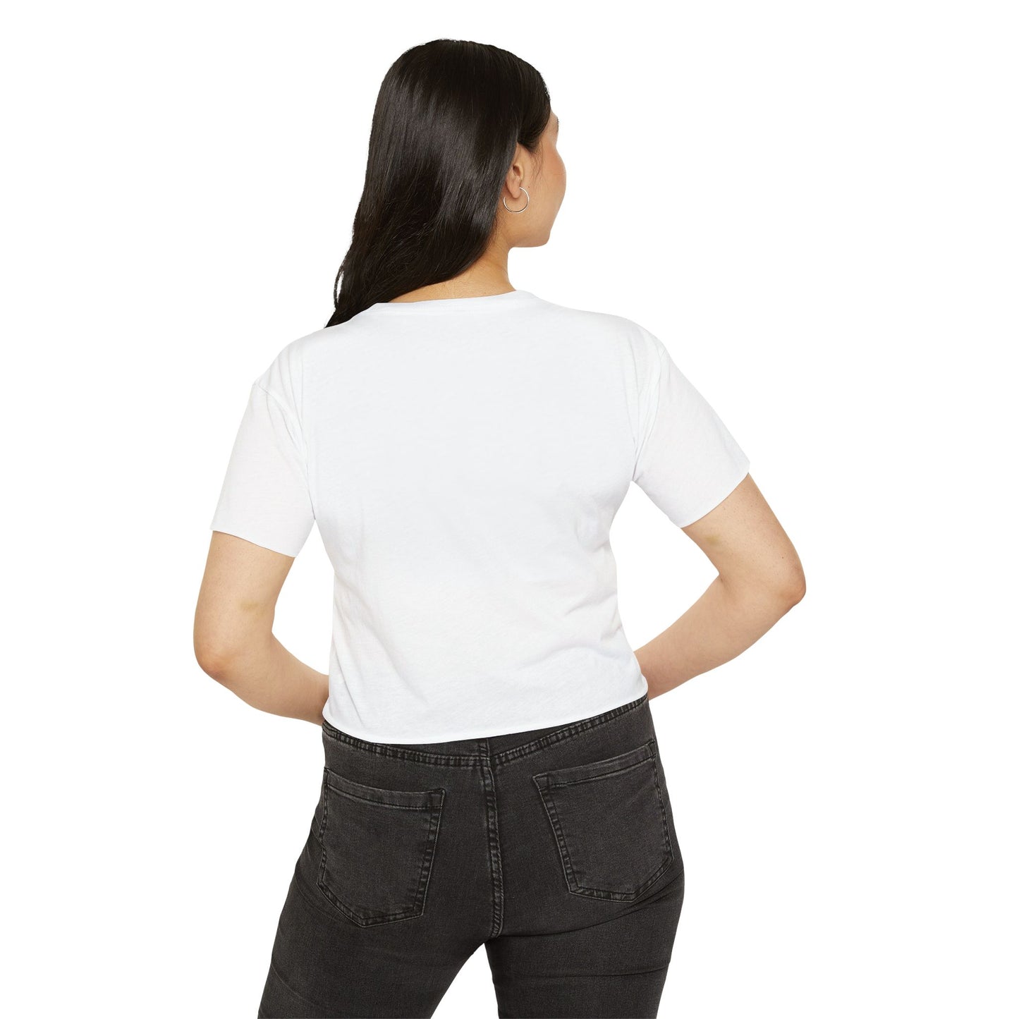 Crop Top — "Called, Chosen, Confident" Inspirational Festival Crop Tee