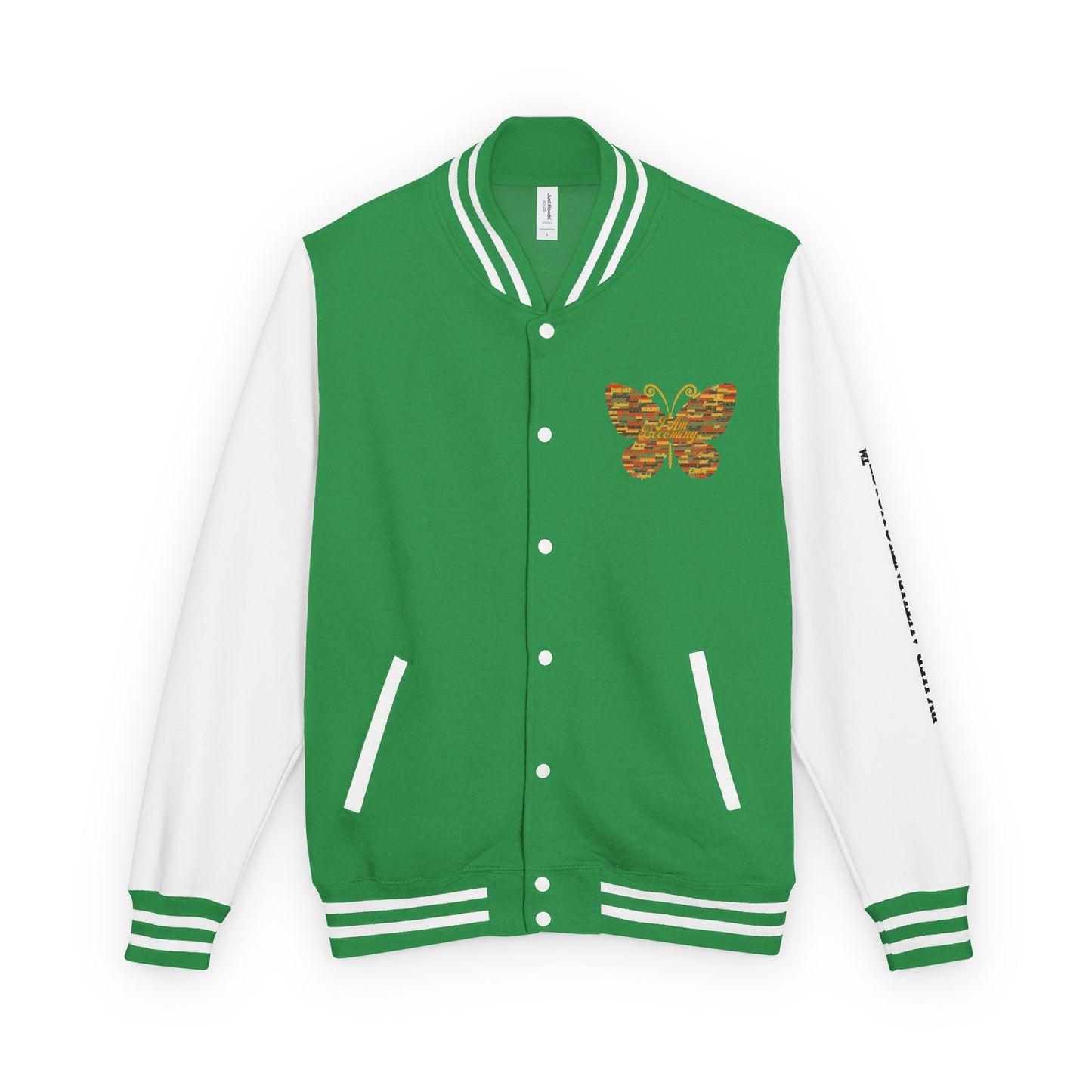 Letterman Jacket — "Called. Chosen. Confident." Empowerment Varsity Jacket
