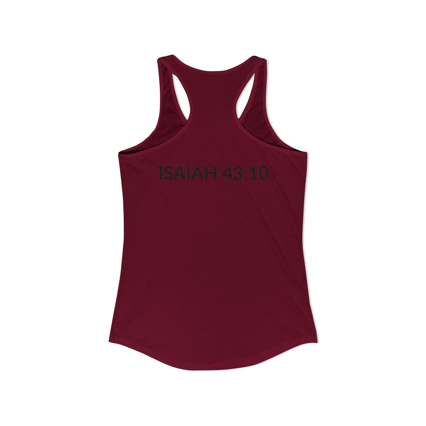 “I Am The Proof” Women's Ideal Racerback Tank
