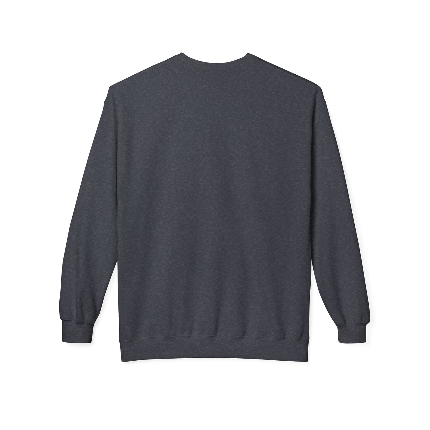Signature Crewneck Sweatshirt — "By Her Authentic Voice" Minimal Logo