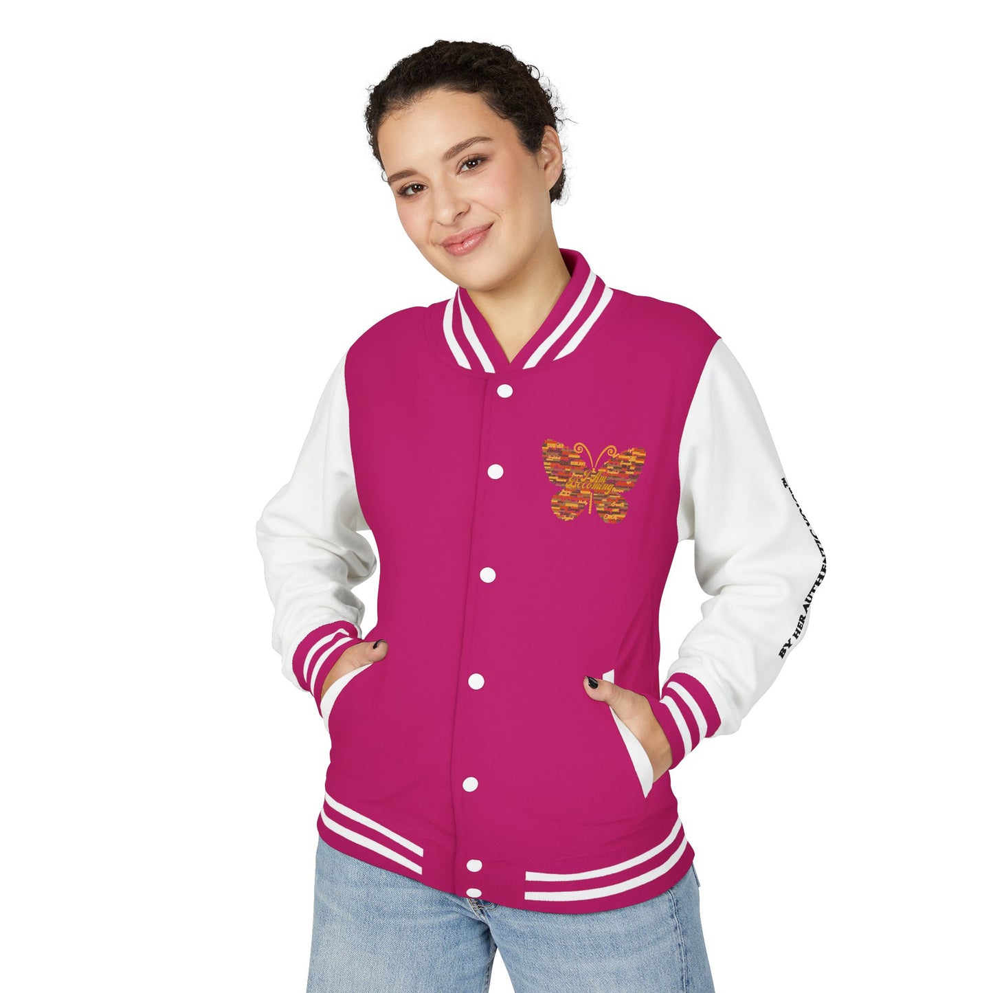 Letterman Jacket — "Called. Chosen. Confident." Empowerment Varsity Jacket