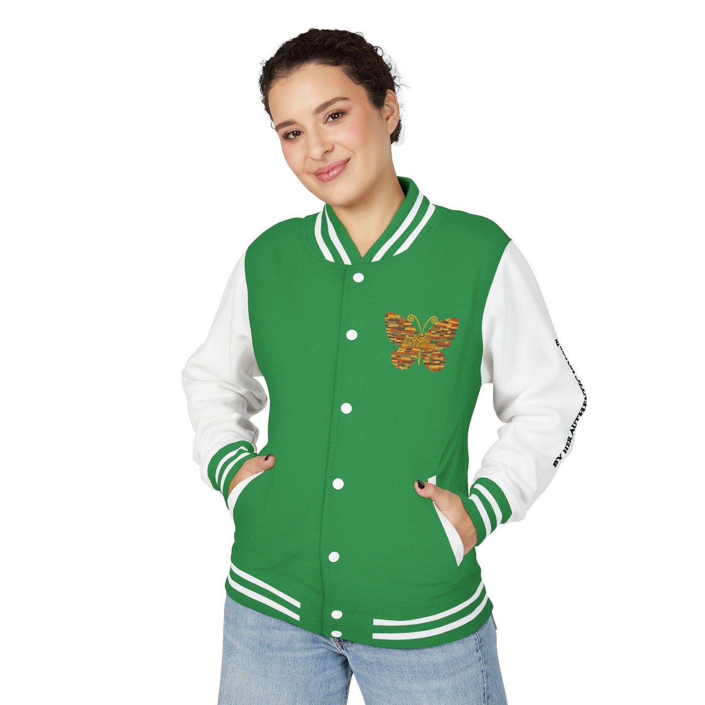 Letterman Jacket — "Called. Chosen. Confident." Empowerment Varsity Jacket