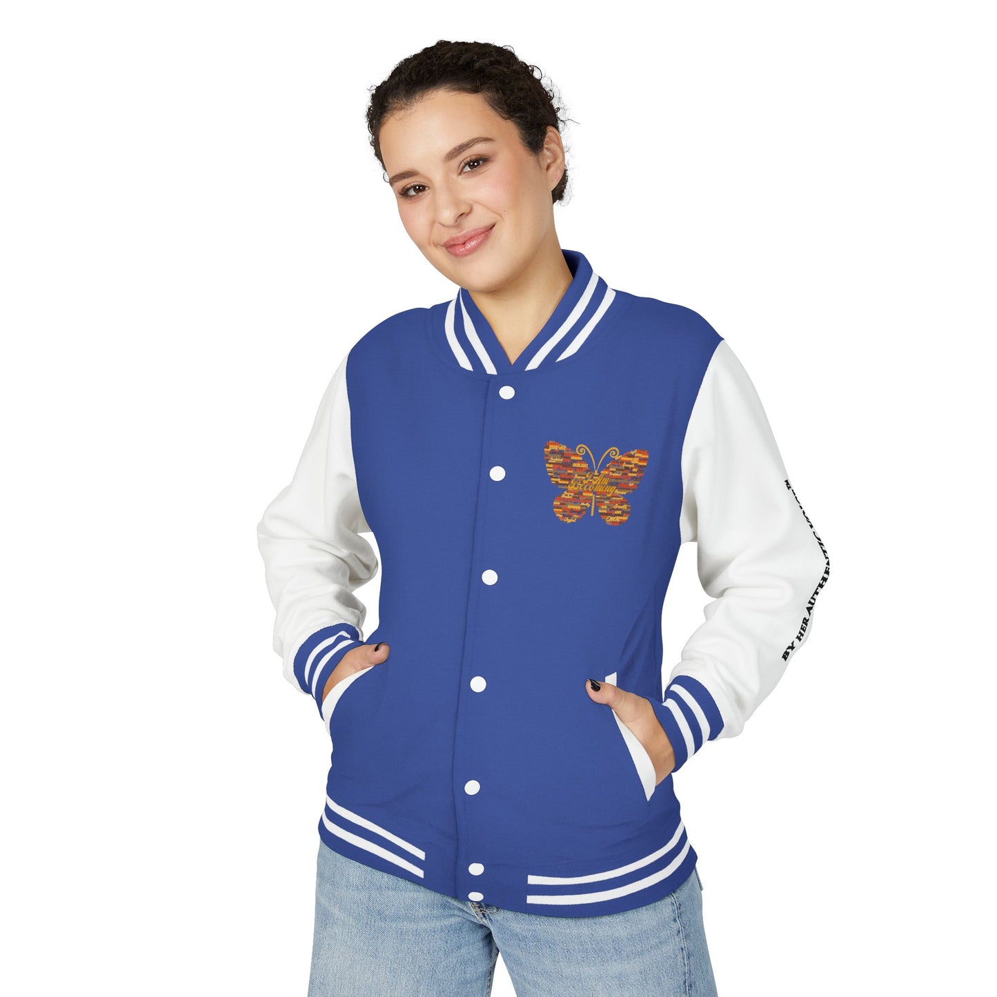 Letterman Jacket — "Called. Chosen. Confident." Empowerment Varsity Jacket