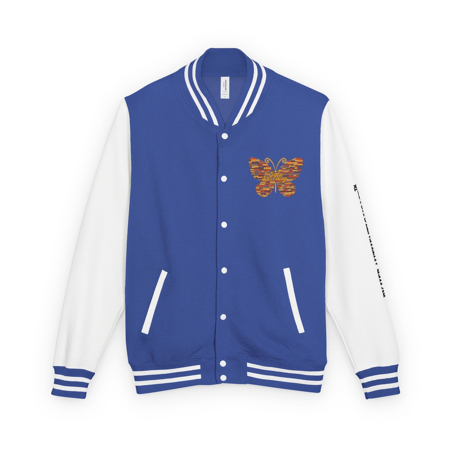 Letterman Jacket — "Called. Chosen. Confident." Empowerment Varsity Jacket