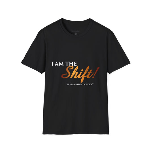 "I Am The Shift!" Signature Inspirational Christian Joshua 1:3 Faith Tee