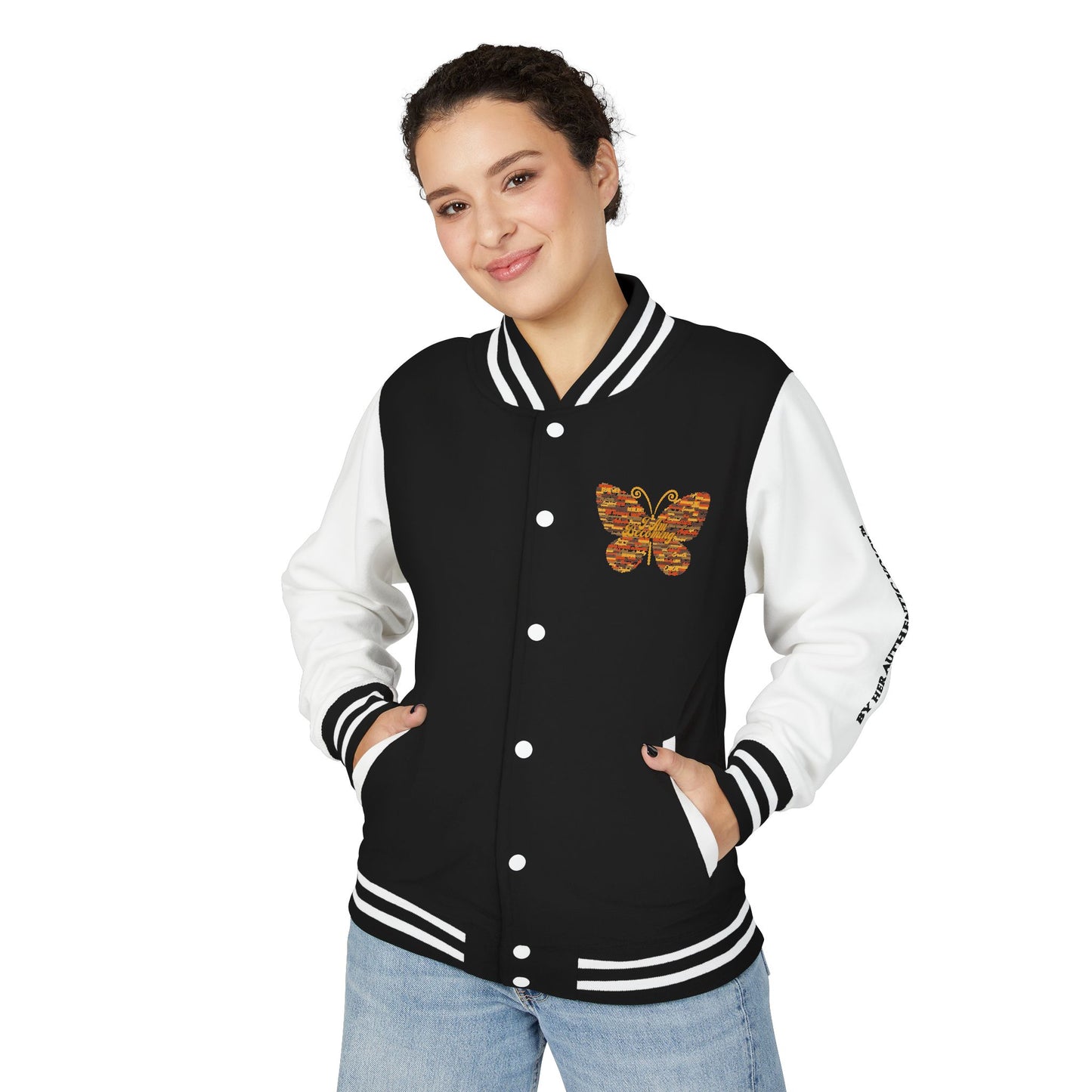 Letterman Jacket — "Called. Chosen. Confident." Empowerment Varsity Jacket