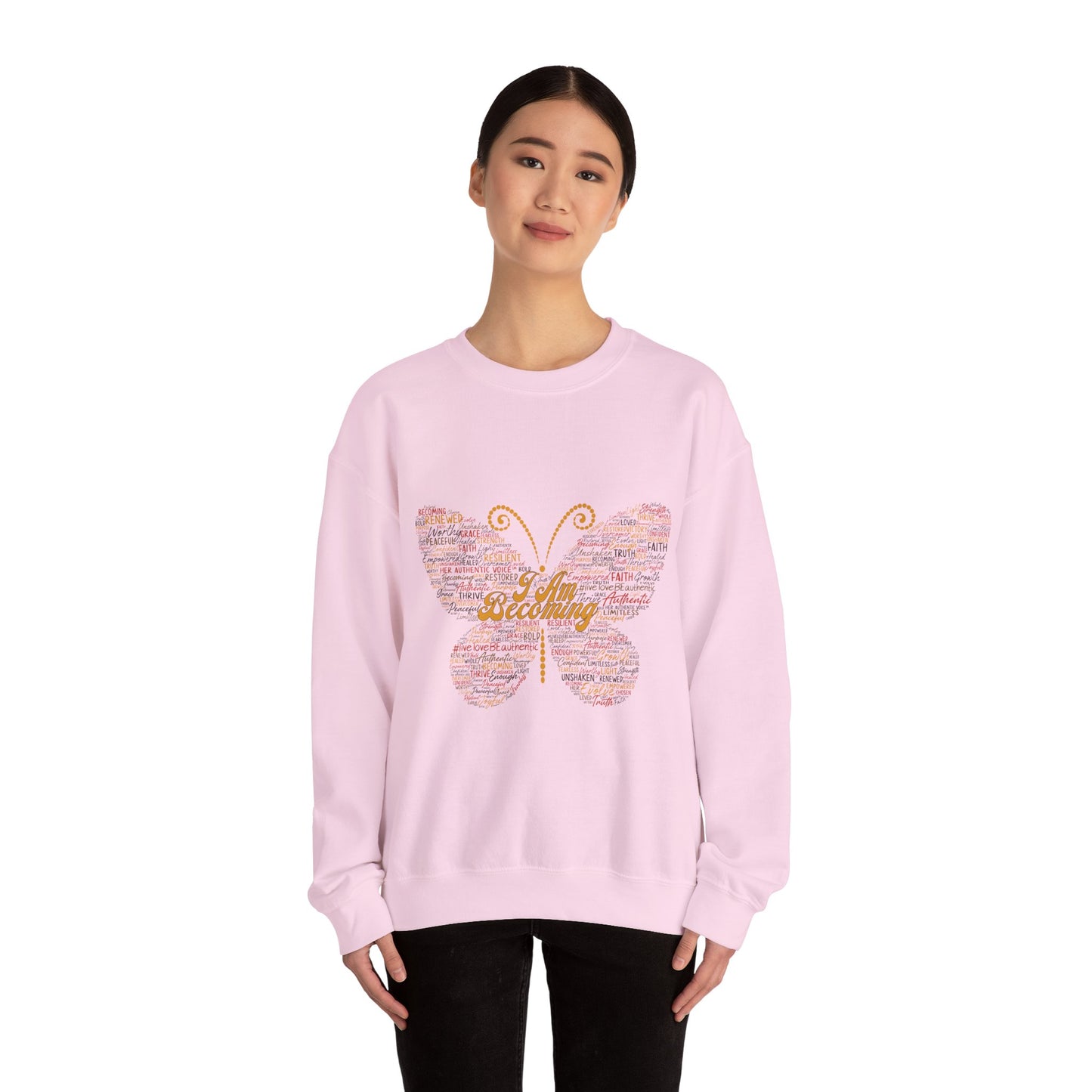 "I am Becoming" Signature Empowerment Sweatshirt - Women Inspiration