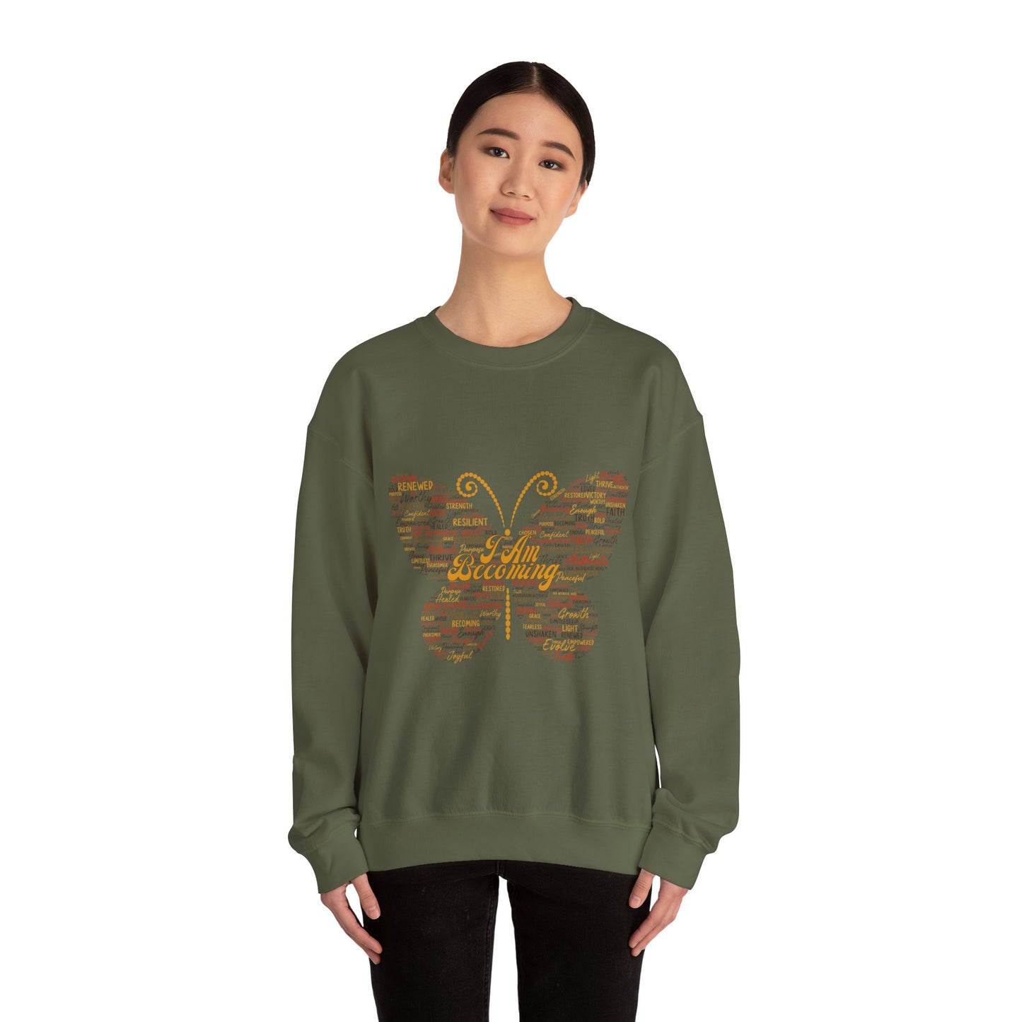 "I am Becoming" Signature Empowerment Sweatshirt - Women Inspiration